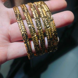 Gold Plated Bangles