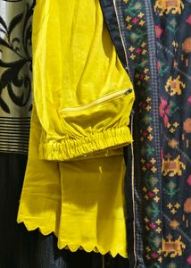 Kurta Pent Set With Printed Dupatta