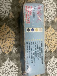 Sunny Cassette Player with Box – Need Minor Repair