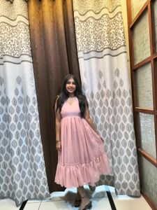 Pink Ruffle Sundress