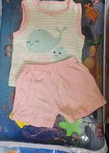 Combo Of Cute Onesie + Nicker Suit