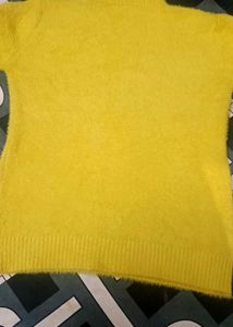 Yellow Heart Sweater