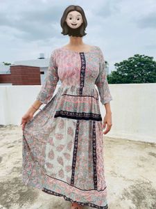 Multi Colour Long Frock