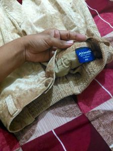 Beige Corduroy Pants