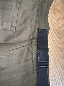 Olive Green Cargo Skirt