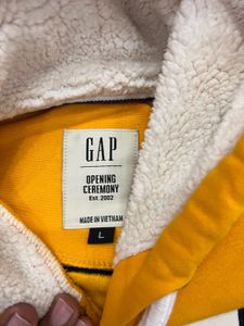GAP Yellow Graphic Hoodie
