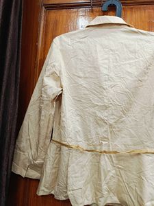 Elegant Beige Blazer