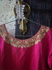 Pink Embroidered Blouse