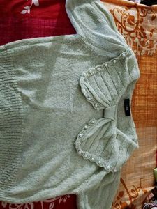 Korian Cute Light Green Top
