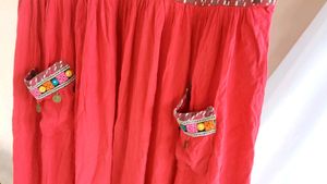 Indie Style Dress With Front Pockets
