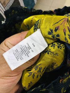 Primark Floral A-Line Mini Skirt – UK Size 10 / US