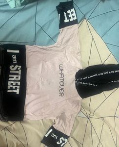 Pink Hoodie Top