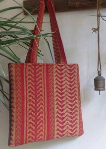 Handmade Crafted &amp; Woven Tote Bag