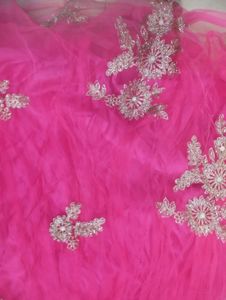 Rose Color In Gown