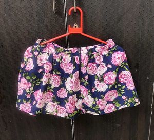 Floral Mini Skort By FOREVER 21