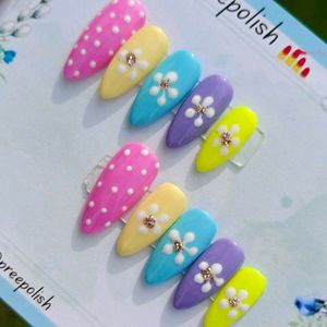 Pastel Press-On Nails