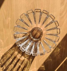 Studio Nova Crystal Glass Heavy Hostess Bowl