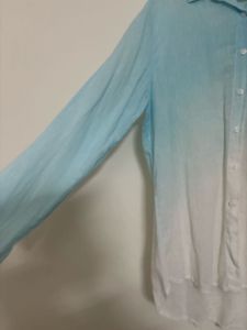 Ombre Button-Down Shirt