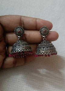 Combo Of 2 American Stone Ear Rings