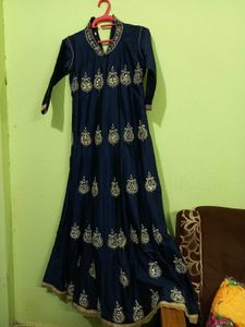Ethnic Gown Navy Blue 💙