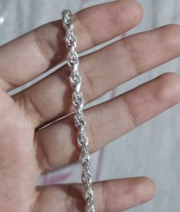 Real Silver Thick Chain