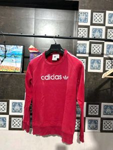 Adidas Red Sweatshirt