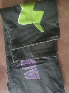 Black Jeans w/ Star Detail