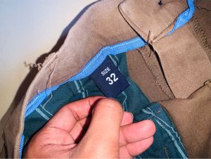 Brown Slim Fit Casual Trousers