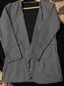 Houndstooth Blazer
