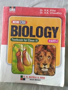 New Era Biology Books By GRB CLASS 11 PART 1
