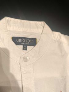 Kids White Shirt