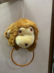 Multipurpose Furry Monkey Face Cum Hanger