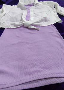 Bodycon Dress (Size-&#34;XS&#34;) With Jacket