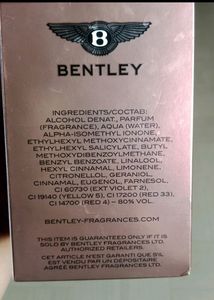 Original Bentley Perfume