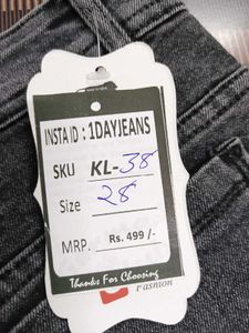 🤗KL-38 Size-28 (Sale) Latest Ladies high waist Je