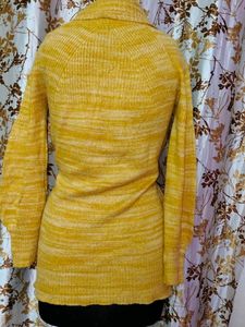 Yellow Knit Sweater