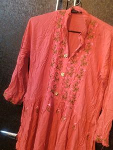 Embroidered Kurta