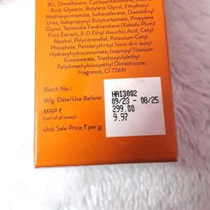 MyGlamm Vitamin C Lumi Cream | Illuminating Moistu