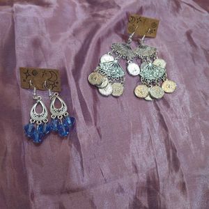 Moon Goddess Earrings ⋆.˚ ☾ .⭒˚