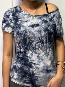 Y2K Blue Tie-dye