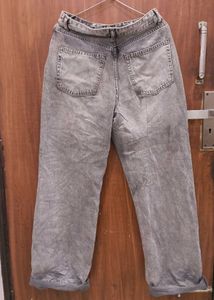 Ripped Gray Jeans