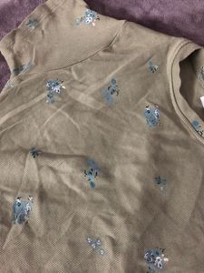 Floral Print Top - Zara