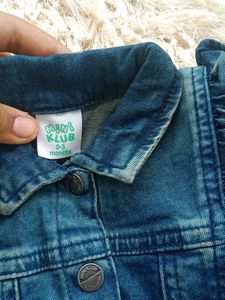 Cute Denim Ruffle Jacket