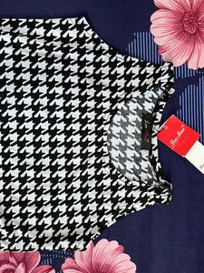 Houndstooth Top/Tank