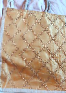 Gold Tote Bag
