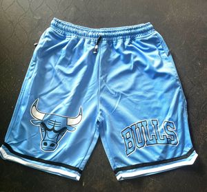 Chicago Bulls Blue Basketball Shorts