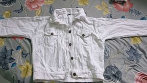 White Denim Jacket