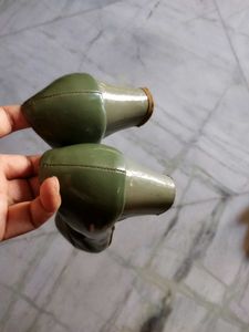 Used Green Ballerinas