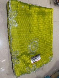 Elegant Green Saree For women’s and girls