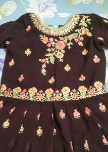 Brown Colour Garara All Set 😍
